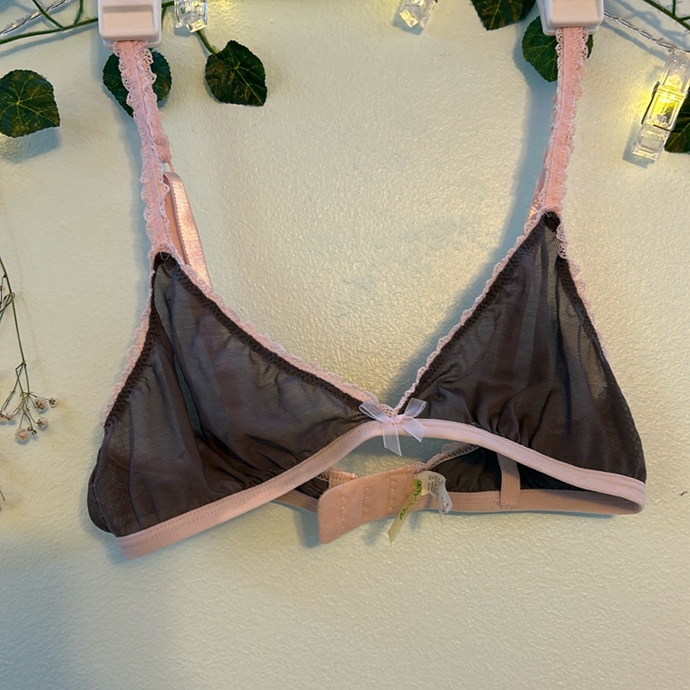 Honeydew Mesh Bralette